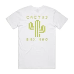 Cactus BMX Mag 8 Bit T-Shirt White