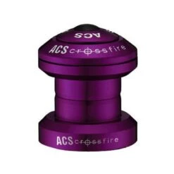 ACS Crossfire 1-1/8 Alloy Headset -Canyon Sport Store acs crossfire 1 18 alloy headset headsets elite cycle imports purple 4