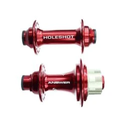 Answer Holeshot Expert Hub Set 28H -Canyon Sport Store answer holeshot expert hub set 28h hubs elite cycle imports red right hand drive 3
