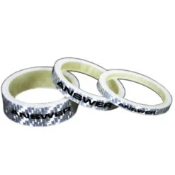 Answer Mini 1in Carbon Headset Spacer (Set Of 3) -Canyon Sport Store answer mini 1in carbon headset spacer set of 3 headsets elite cycle imports 1 inch silver 6