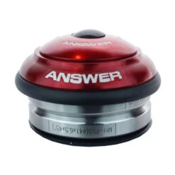 Answer Mini Integrated 1in Headset -Canyon Sport Store answer mini integrated 1in headset headsets elite cycle imports red 4