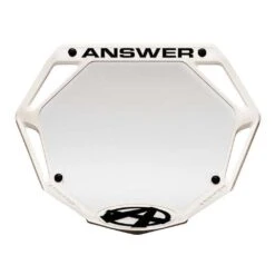 Answer Mini Number Plate -Canyon Sport Store answer mini number plate number plates elite cycle imports white 4