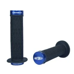 Answer Pro Lock-On Flanged Grips -Canyon Sport Store answer pro lock on flanged grips grips elite cycle imports blackblue 4
