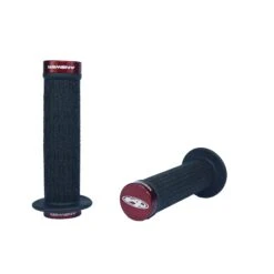 Answer Pro Lock-On Flanged Grips -Canyon Sport Store answer pro lock on flanged grips grips elite cycle imports blackred 3