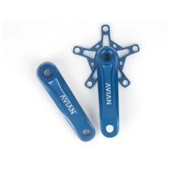 Avian Accolades Crank - Square Taper Crankset -Canyon Sport Store avian accolades crank square taper crankset cranks kickass distribution blue 160mm 3