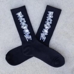 Backbone Crew Socks -Canyon Sport Store backbone crew socks socks backbone black one size 4