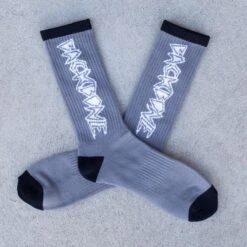 Backbone Crew Socks -Canyon Sport Store backbone crew socks socks backbone grey one size 6
