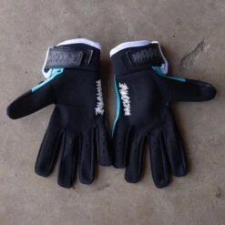 Backbone Gnar Drip Adult Gloves -Canyon Sport Store backbone gnar drip glove youth gloves backbone blackteal youth s 4