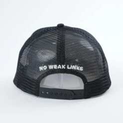Backbone No Weak Links Trucker Hat -Canyon Sport Store backbone no weak links trucker hat headwear backbone black 4