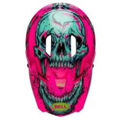 Bell Sanction 2 DLX MIPS Bonehead Pink/Torquoise -Canyon Sport Store bell sanction 2 dlx mips bonehead pinktorquoise helmets cassons pinktorquoise xs s 3