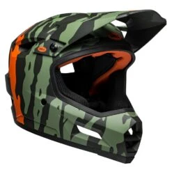 Bell Sanction 2 DLX MIPS Ravine Matte Green/Orange -Canyon Sport Store bell sanction 2 dlx mips ravine matte greenorange helmets cassons matte greenorange xs s 3