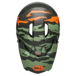 Bell Sanction 2 DLX MIPS Ravine Matte Green/Orange -Canyon Sport Store bell sanction 2 dlx mips ravine matte greenorange helmets cassons matte greenorange xs s 5