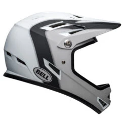 Bell Sanction Matte Black/White Presence Helmet