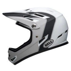 Bell Sanction Matte Black/White Presence Helmet -Canyon Sport Store bell sanction matte blackwhite presence helmet helmets cassons white xs 3