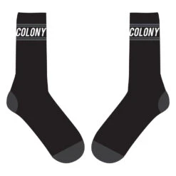 Colony BMX Logo Socks 7 Colony BMX Logo Socks -Canyon Sport Store colony bmx logo socks socks family distribution blackwhite one size 4