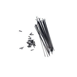 Colony Spokes & Nipples (20 Pack) -Canyon Sport Store colony spokes nipples 20 pack spokes family distribution black 186mm 5