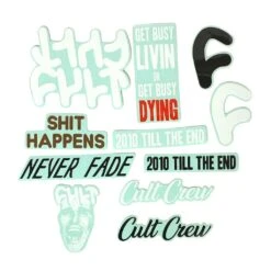 Cult 10 Sticker Pack
