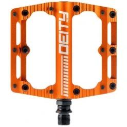 Deity Black Kat Pedals -Canyon Sport Store deity black kat pedals pedals lusty industries orange 916 inch 4