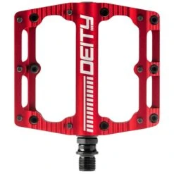 Deity Black Kat Pedals -Canyon Sport Store deity black kat pedals pedals lusty industries red 916 inch 6