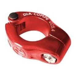 Dia-Comp MX1500N Seat Post Clamp -Canyon Sport Store dia comp mx1500n seat post clamp seat clamps bmx international red 25 4mm 4