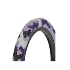 DRS Arrow FS Coloured Tyre -Canyon Sport Store drs arrow fs coloured tyre tyres bmx international purple camo 2 25 inch 4