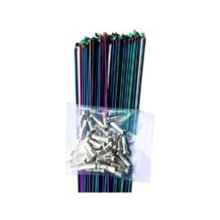 DRS Rainbow Stainless Spokes With Nipples (38 Pack)