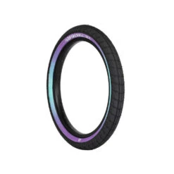 Eclat Fireball Tyre (Each) -Canyon Sport Store eclat fireball tyre each tyres bmx international blackpurpleteal fade 2 4 inch 8