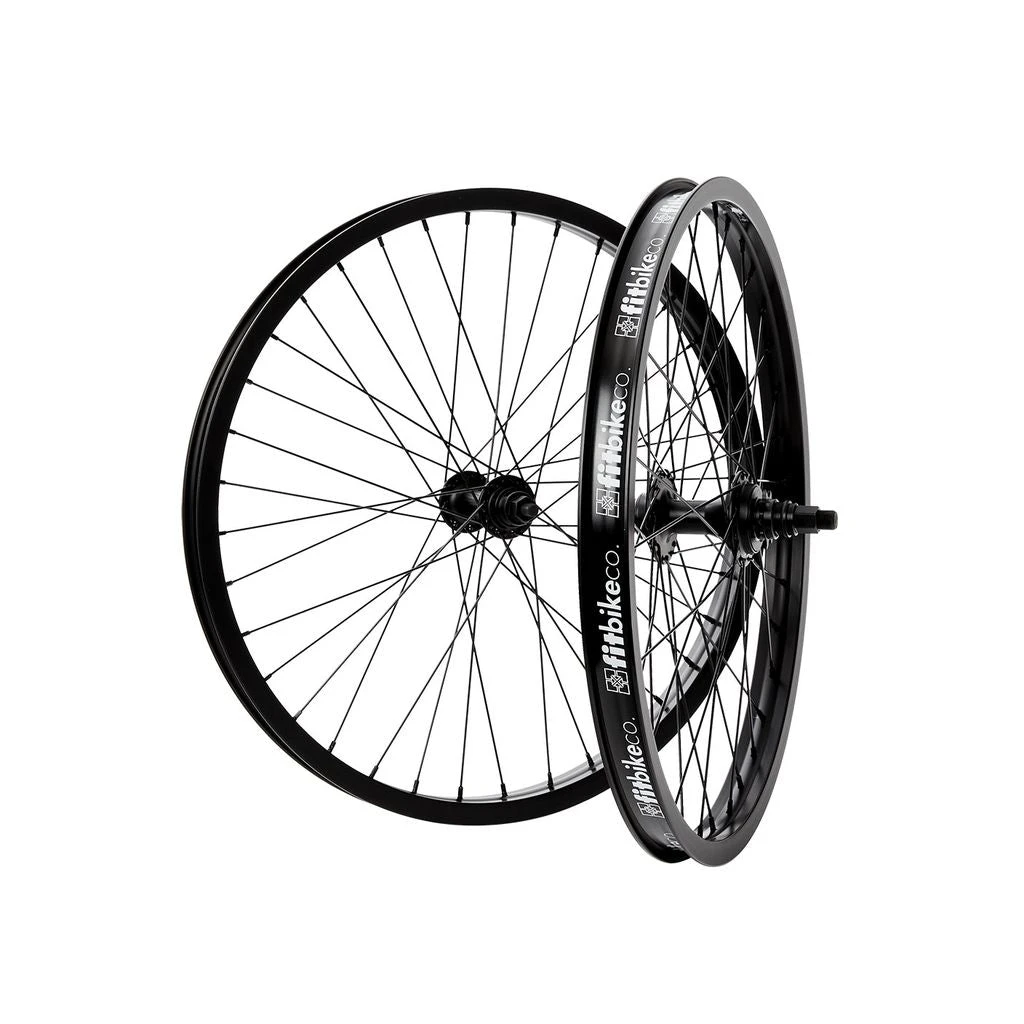 Fit Bike Co 22 Inch Cassette Wheel Set 1 Fit Bike Co 22 Inch Cassette Wheel Set