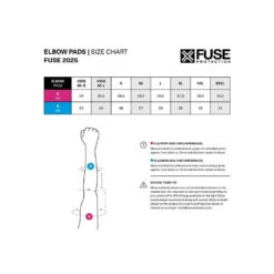 Fuse Echo Sas Tec Elbow Pads (Pair) -Canyon Sport Store fuse echo sas tec elbow pads pair elbow pads bmx international black s 3