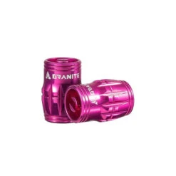 Granite Juicy Valve Caps W/ Valve Tool (Pair) -Canyon Sport Store granite juicy valve caps w valve tool pair valve caps kwt imports pink 3