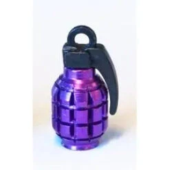 Grenade Valve Cap (Individual) -Canyon Sport Store grenade valve cap individual valve caps bicycle parts wholesale purple 4