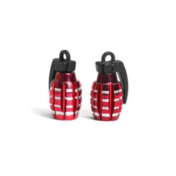 Grenade Valve Caps (Pair) -Canyon Sport Store grenade valve caps pair valve caps luxbmx green 15