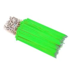 Hi-Tech Coloured Spokes (144pcs) -Canyon Sport Store hi tech coloured spokes 144pcs spokes bmx international fluro green 184mm 11