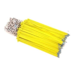 Hi-Tech Coloured Spokes (144pcs) -Canyon Sport Store hi tech coloured spokes 144pcs spokes bmx international yellow 178mm 9