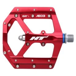HT AE03 Pedals -Canyon Sport Store ht ae03 pedals pedals apollo red 916 inch 8