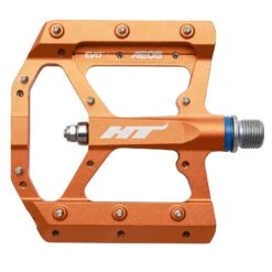 Apollo® HT AE05 Pedals (Alloy / CNC CRMO) -Canyon Sport Store ht ae05 pedals alloy cnc crmo pedals apollo orange 916 inch 5