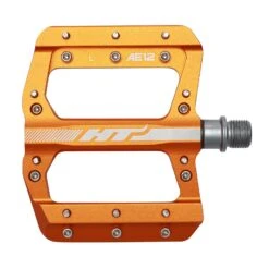 HT AE12 Pedals -Canyon Sport Store ht ae12 pedals pedals apollo orange 916 inch 9