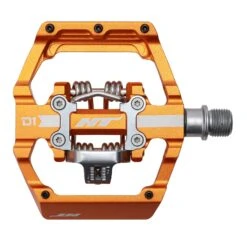 HT D1 Dual Function Clip/Flat Pedals -Canyon Sport Store ht d1 dual function clipflat pedals pedals apollo orange 916 inch 6
