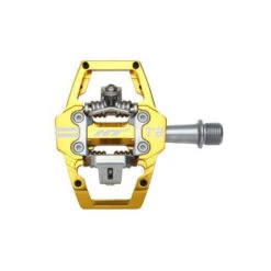 HT T2 Clip In Pedals -Canyon Sport Store ht t2 clip in pedals pedals apollo gold 916 inch 4