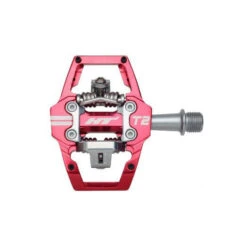 HT T2 Clip In Pedals -Canyon Sport Store ht t2 clip in pedals pedals apollo red 916 inch 11