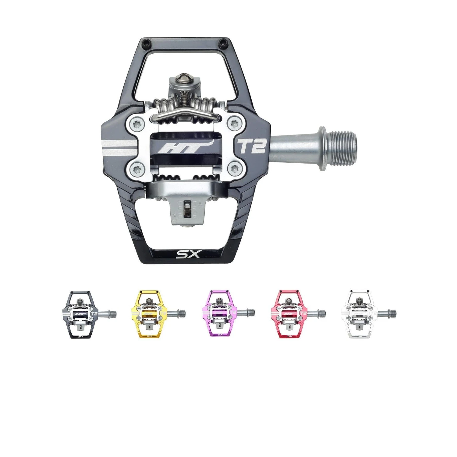 HT T2-SX Clip In Pedals 1 HT T2-SX Clip In Pedals