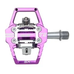HT T2-SX Clip In Pedals 9 HT T2-SX Clip In Pedals -Canyon Sport Store ht t2 sx clip in pedals pedals apollo purple 916 inch 4