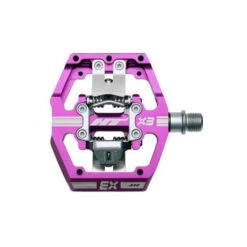 HT X3 Clip In Pedals -Canyon Sport Store ht x3 clip in pedals pedals apollo purple 916 inch 6