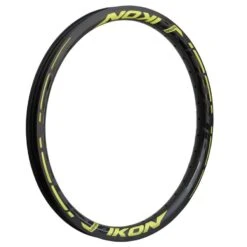 Ikon Carbon 20 Inch Brakeless Rim -Canyon Sport Store ikon carbon 20 inch brakeless rim rims elite cycle imports blackyellow 36 hole 3
