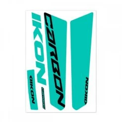 IKON Fork Leg Sticker Kit 20" PRO-Tapered -Canyon Sport Store ikon fork leg sticker kit 20 pro tapered stickers elite cycle imports teal 3