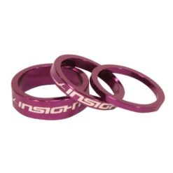 Insight Head Set Spacers 1in Alloy 3mm 5mm & 10mm -Canyon Sport Store insight head set spacers 1in alloy 3mm 5mm 10mm headsets elite cycle imports 1 inch purple 7