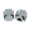 Iron Cross Valve Caps (Pair)