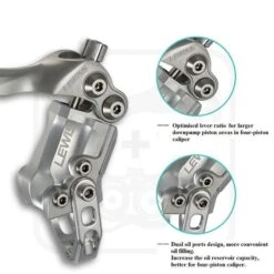 Lewis LV2 Post Mount Disc Brake (BMX Edition) -Canyon Sport Store lewis lv2 post mount disc brake bmx edition braking lewis bike black right hand 4