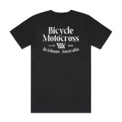 LUXBMX Bicycle Motocross Tee Black