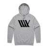 LUXBMX Flag Hoodie - Grey Marle